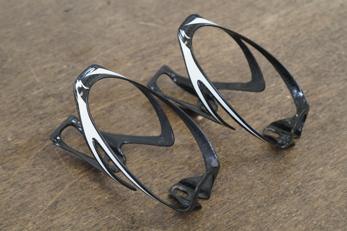 (2) Specialized S-WORKS Rib Cage II Carbon Water Bottle Cages 40g