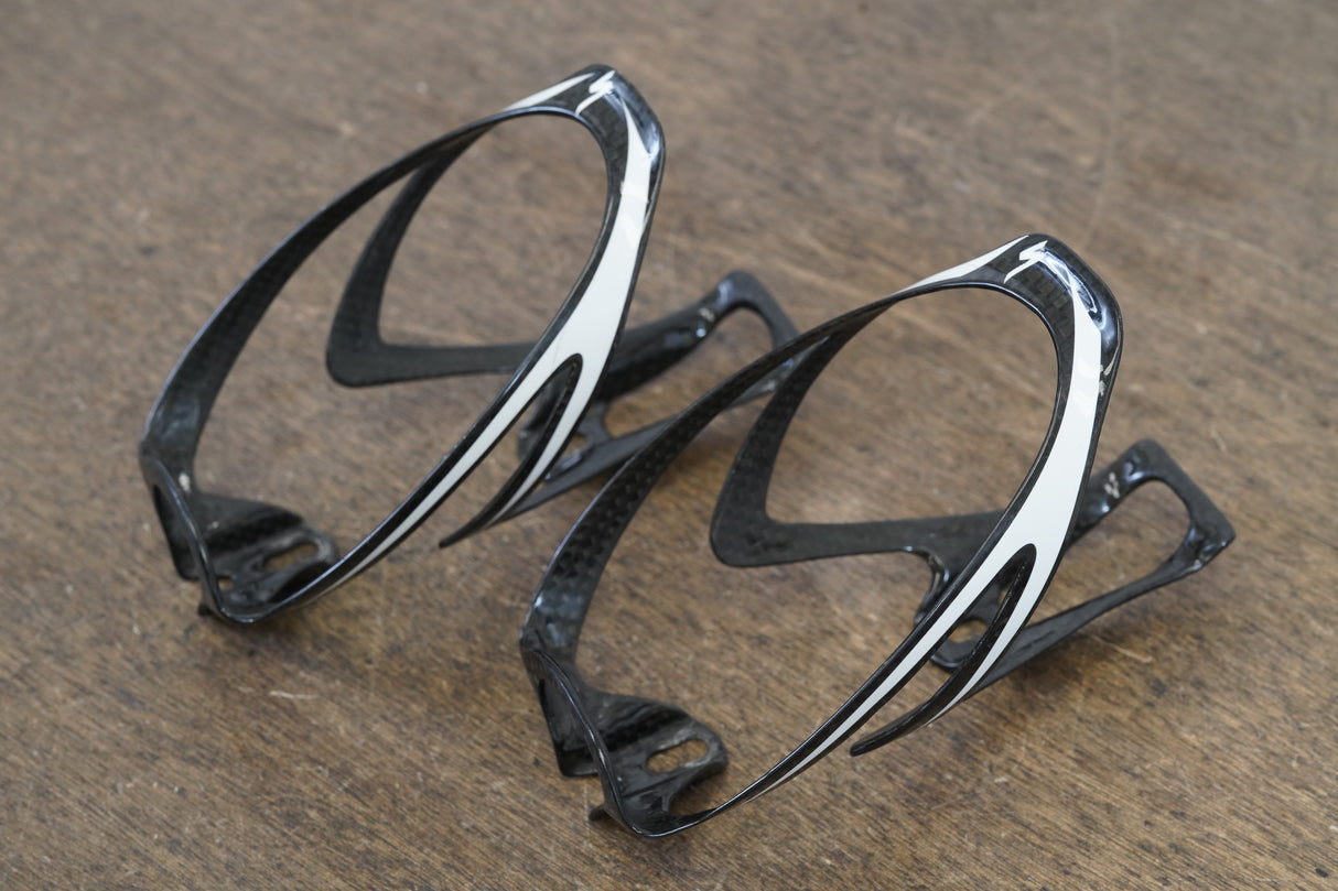 (2) Specialized S-WORKS Rib Cage II Carbon Water Bottle Cages 40g