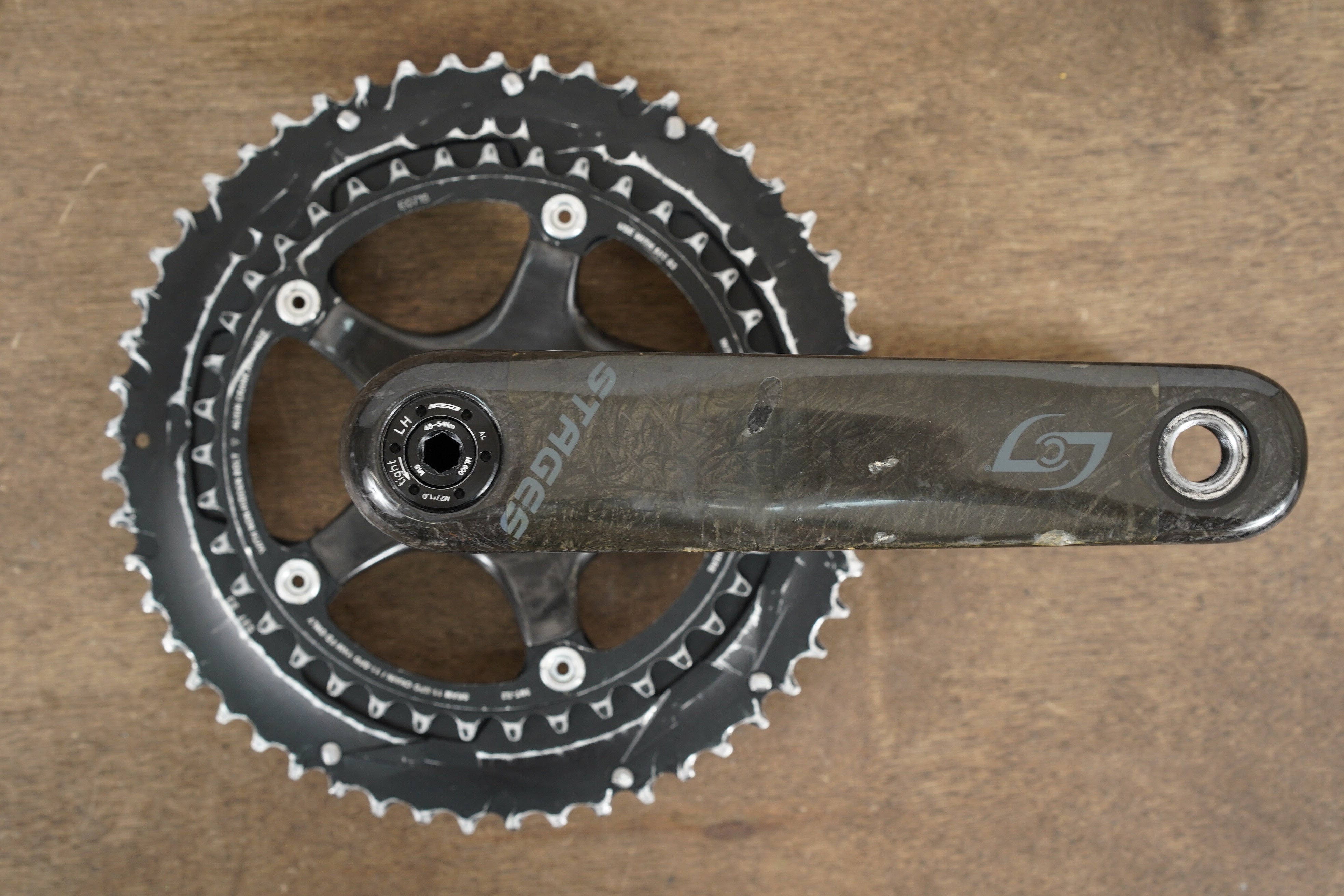 170mm 53/39T GXP SRAM Red 22 Stages Power Meter Carbon Crankset