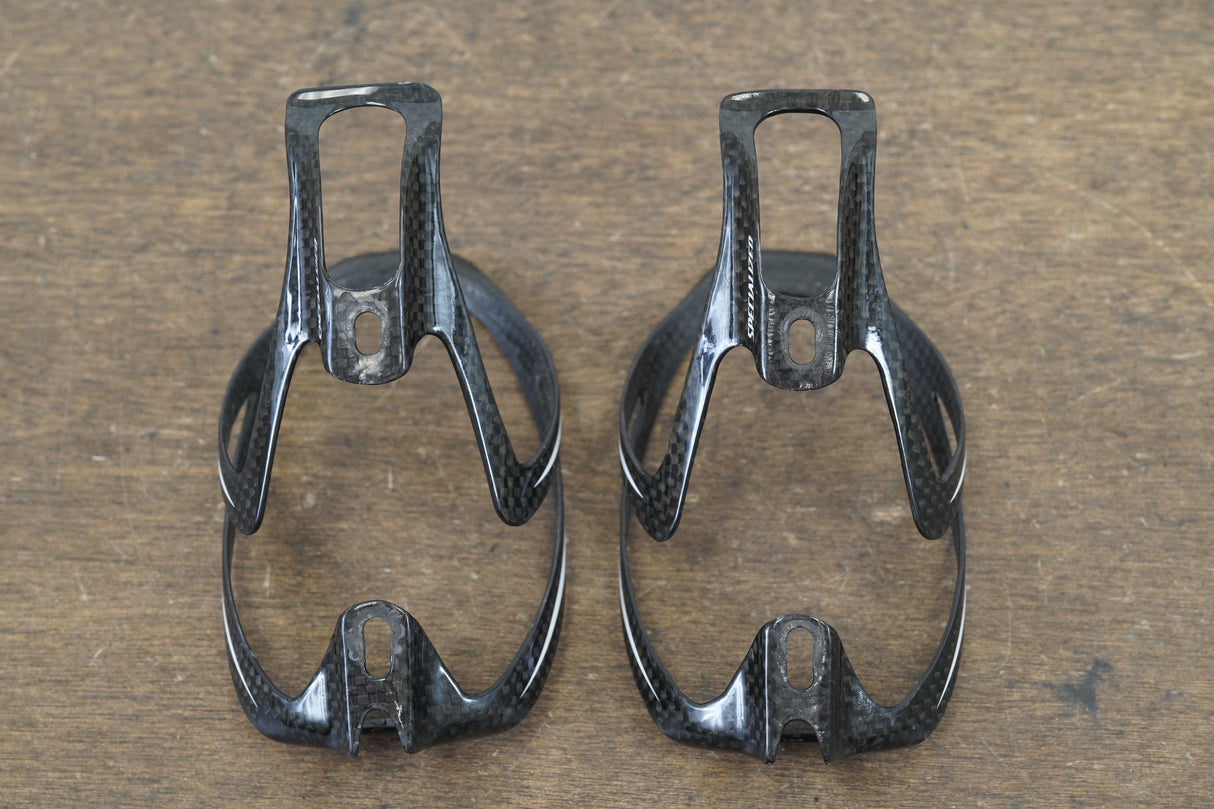 (2) Specialized S-WORKS Rib Cage II Carbon Water Bottle Cages 40g