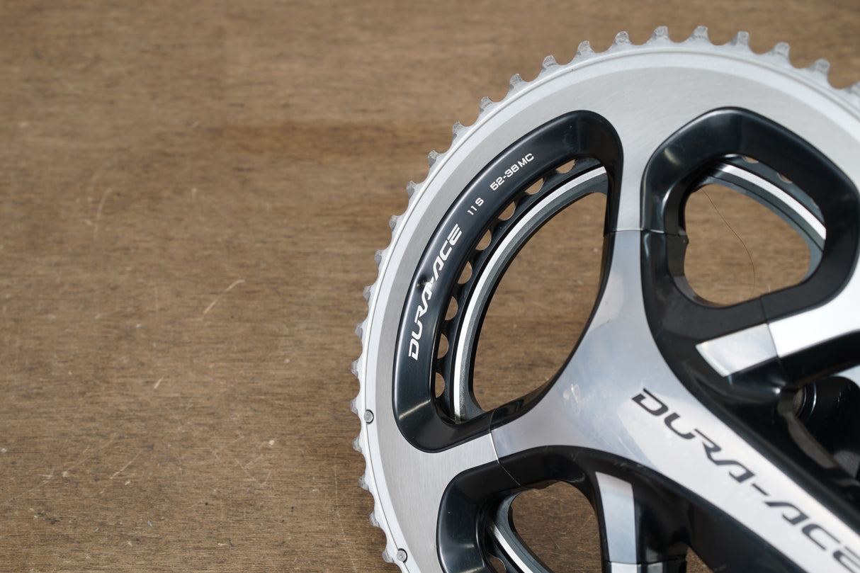 172.5mm 52/38T Shimano Dura-Ace FC-9000 11 Speed Crankset