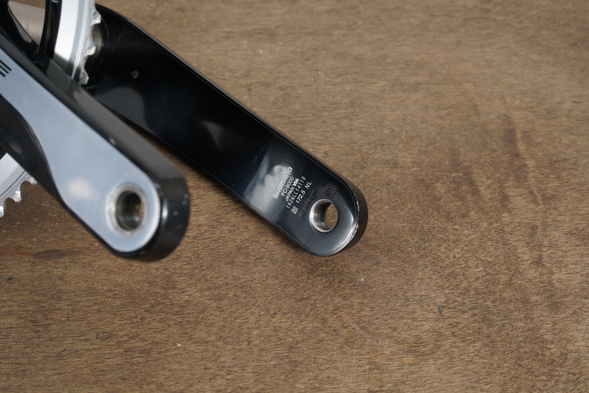 172.5mm 52/38T Shimano Dura-Ace FC-9000 11 Speed Crankset