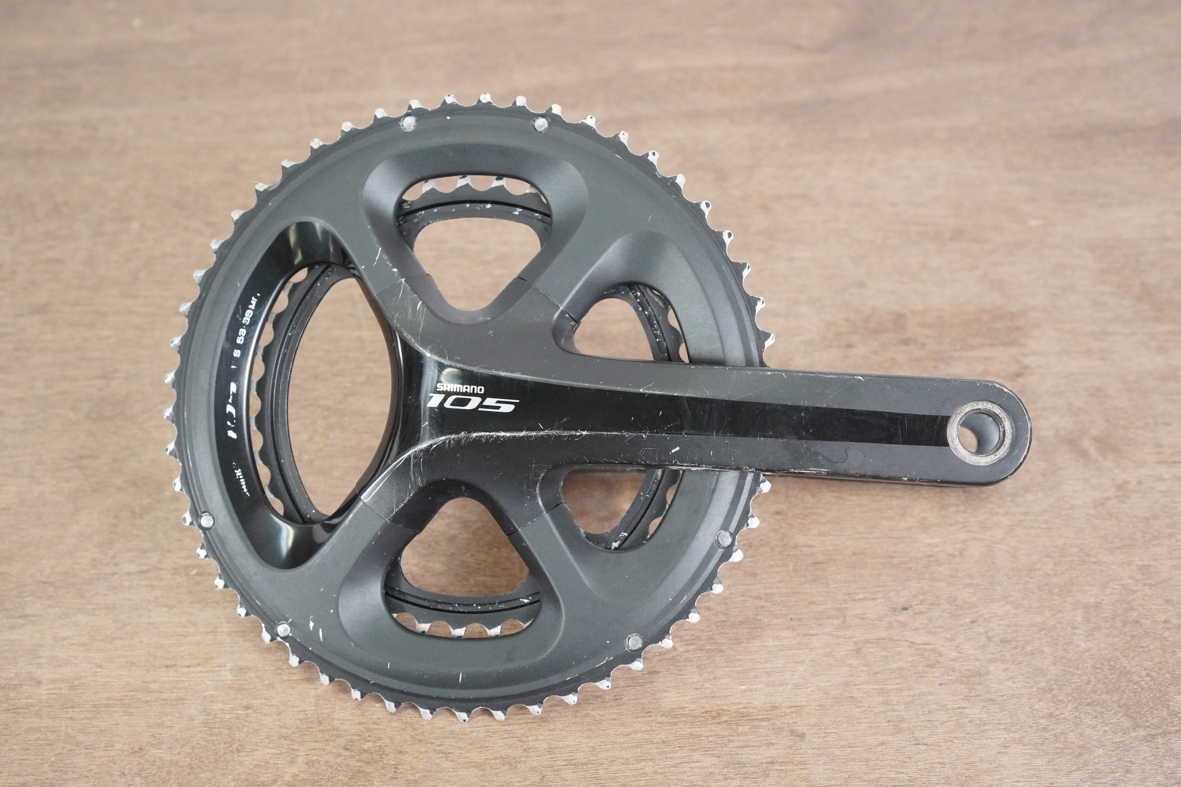 172.5mm 53 39T Shimano 105 FC 5800 11 Speed Crankset Elevate Cycling