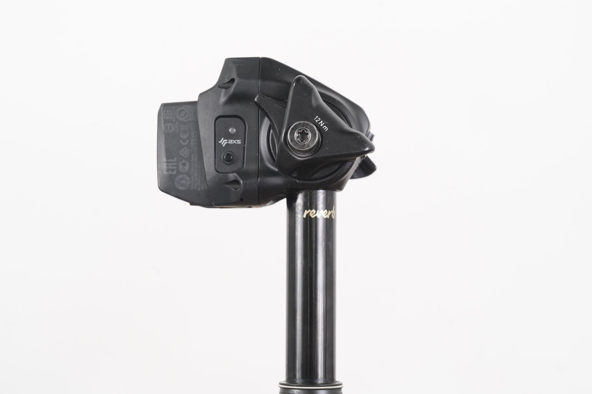 27.2mm RockShox Reverb XPLR AXS 75mm 0 Setback Wireless Dropper Seatpost 591g