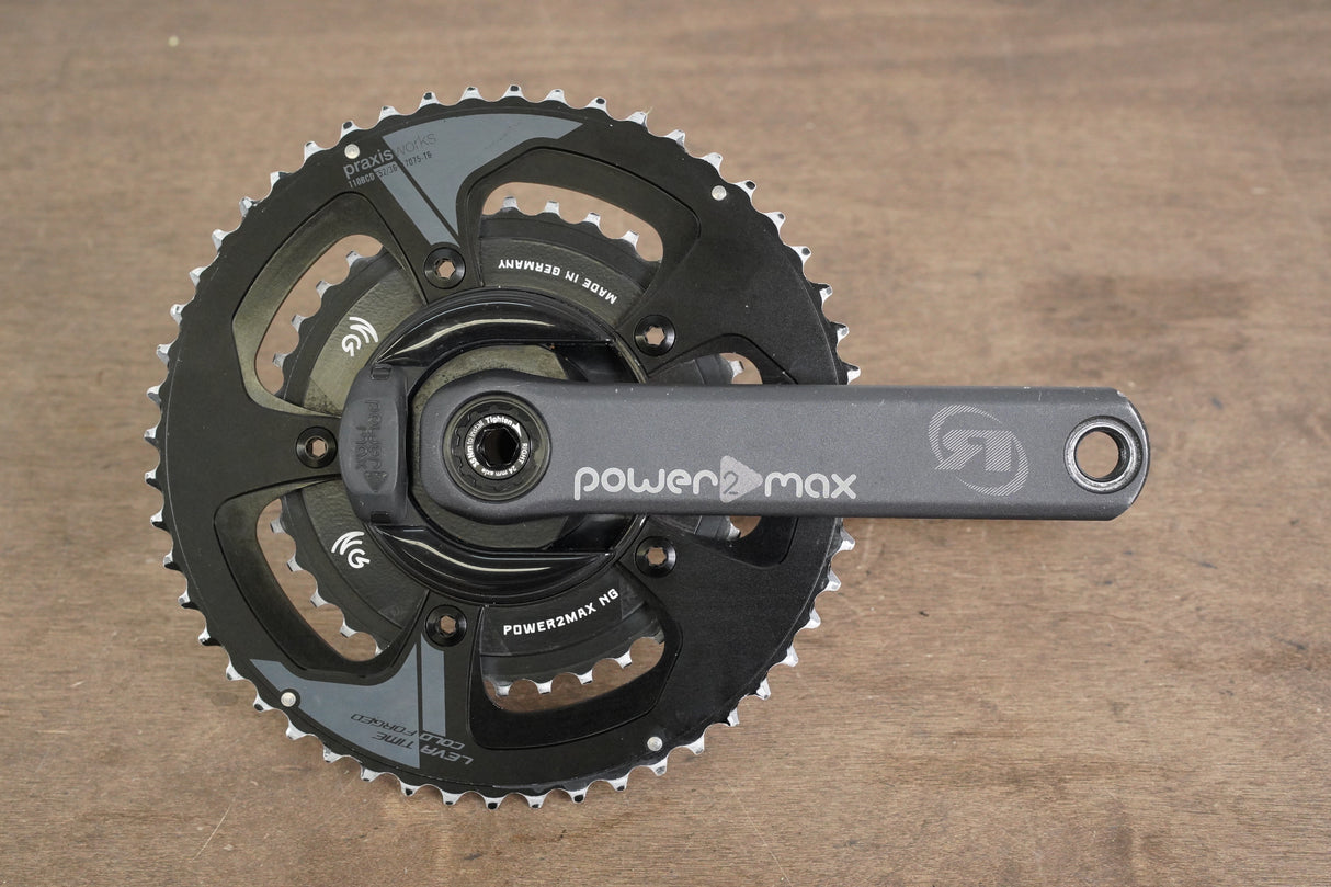 170mm 52/36T Rotor Power2Max Power Meter Crankset