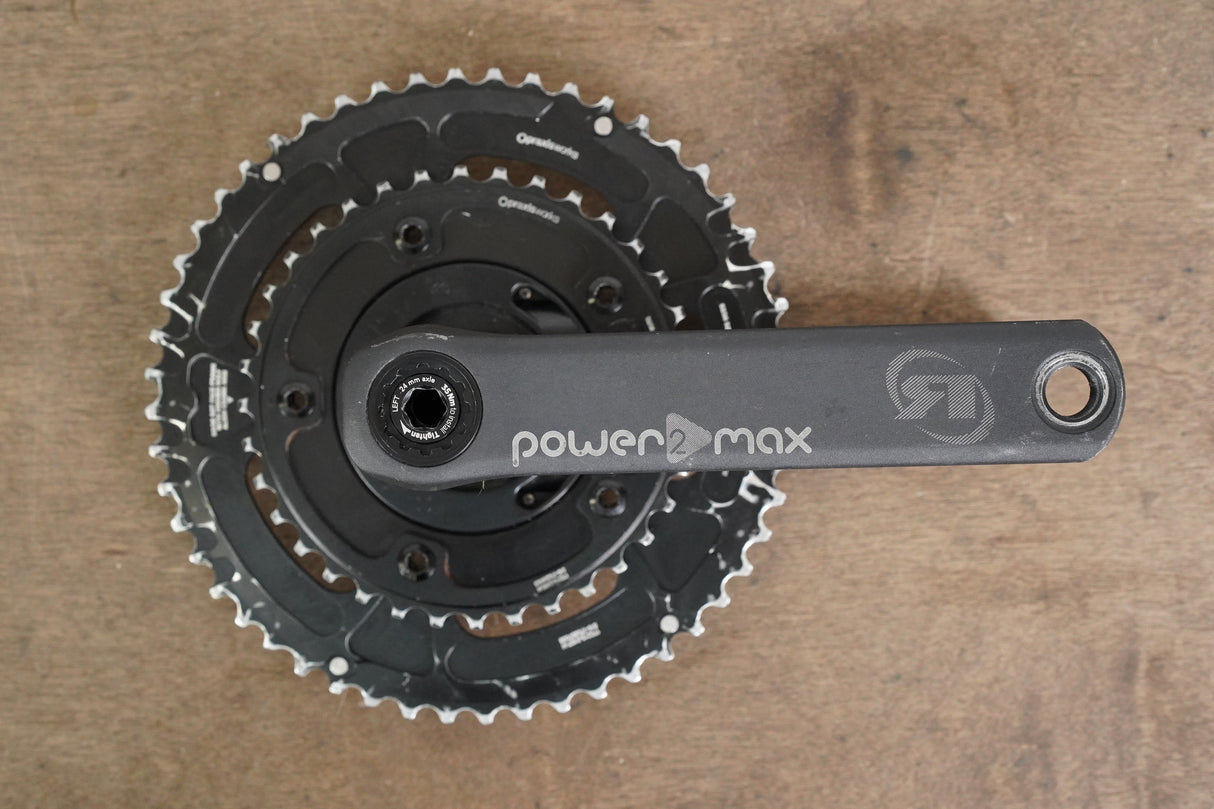 170mm 52/36T Rotor Power2Max Power Meter Crankset