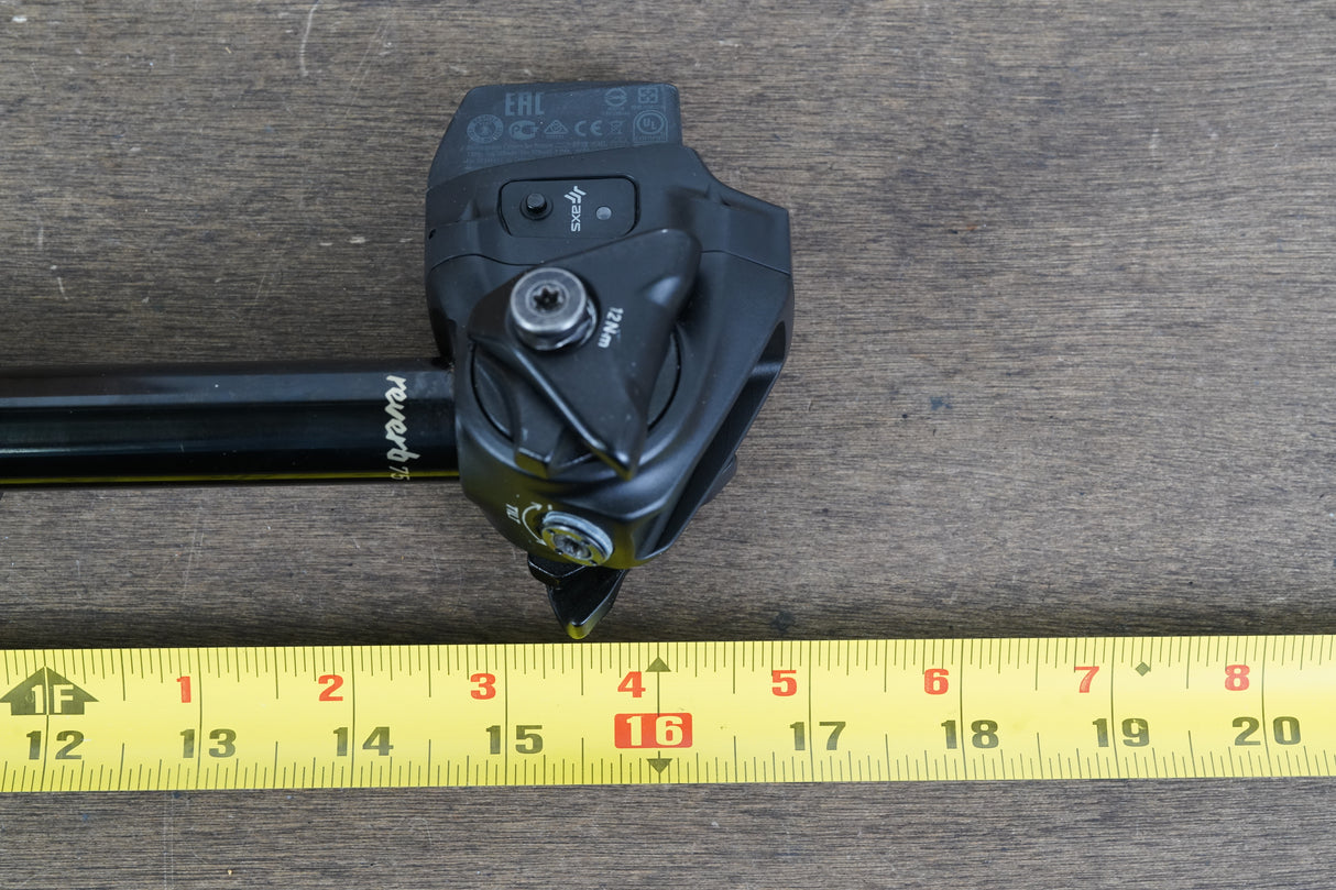 27.2mm RockShox Reverb XPLR AXS 75mm 0 Setback Wireless Dropper Seatpost 591g