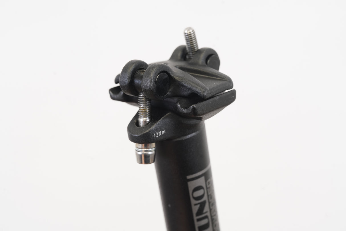 27.2mm Uno Advanced Project Alloy 0 Setback Road Seatpost 252g