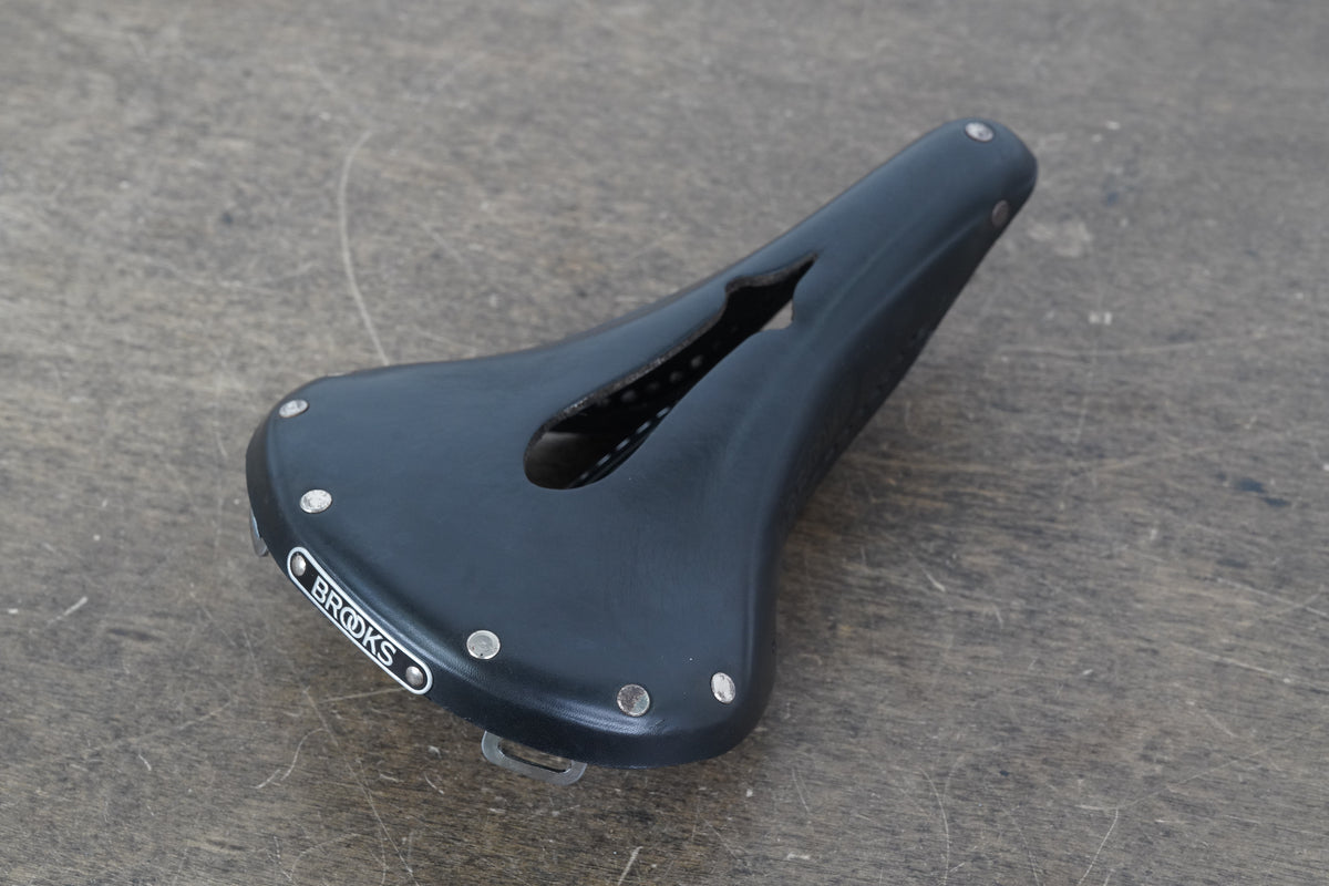 170mm Brooks B17 Carved Leather Road Saddle 521g