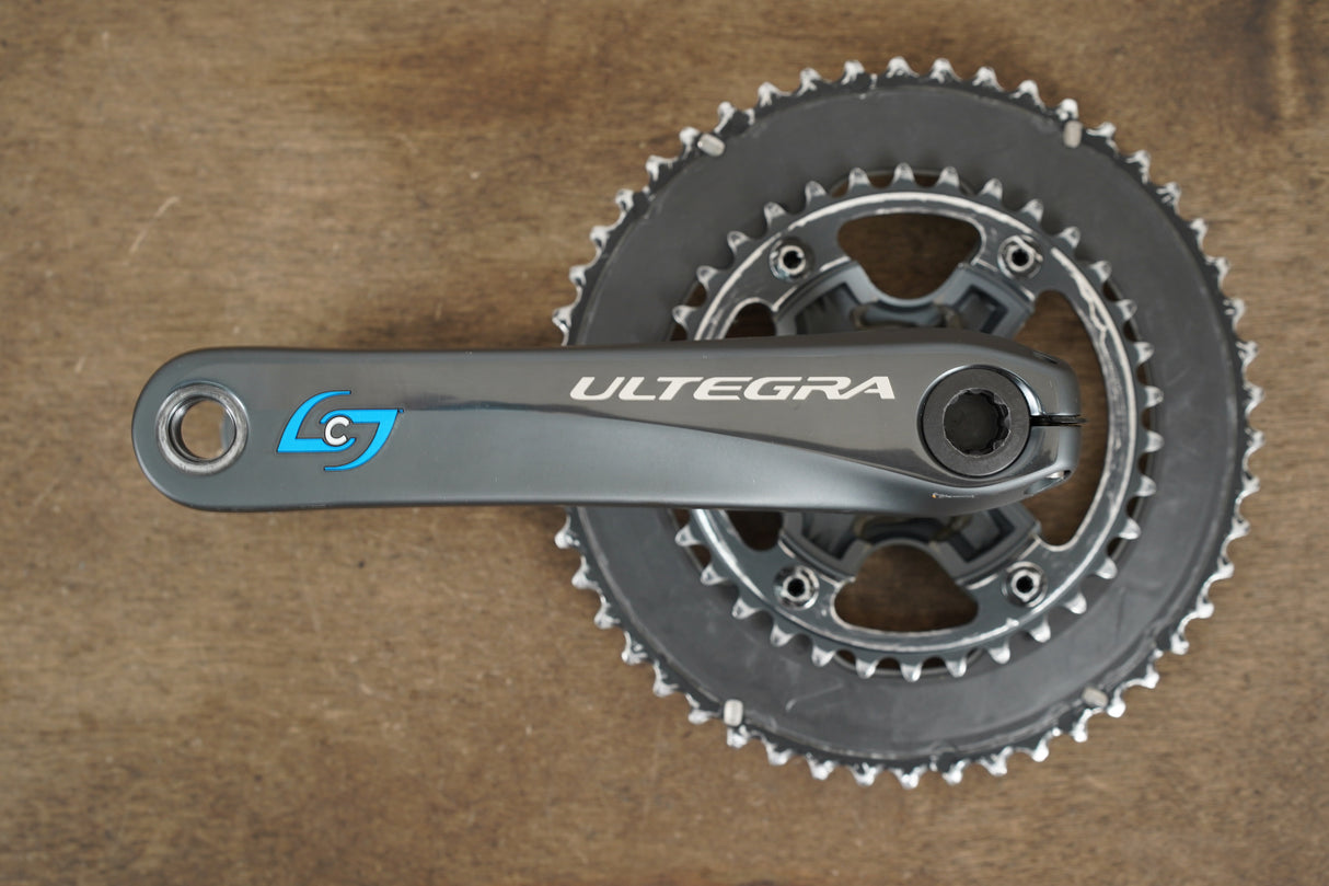 175mm 50/34T Shimano Ultegra FC-6800 11 Speed Stages Power Meter Crankset