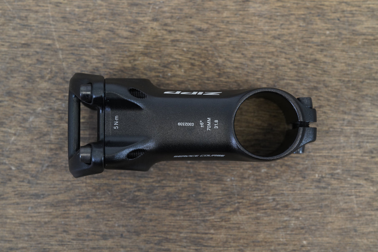 Zipp Service Course 70mm ±6 Degree Alloy Road Stem 140g 1 1/8" 31.8mm