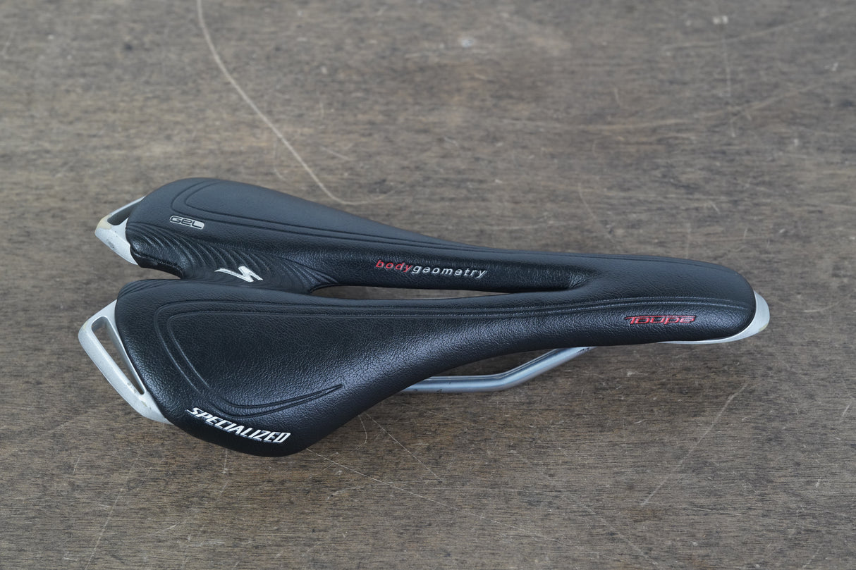 130mm Specialized Toupe Gel Comp Cr-Mo Rail Road Saddle 246g