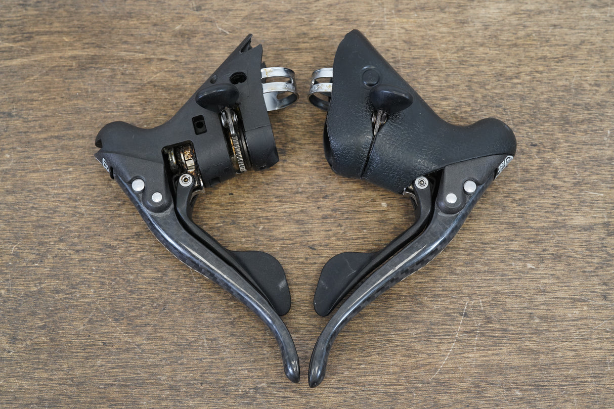 Campagnolo Record 9 Speed Carbon Mechanical Rim Brake Road Shifters