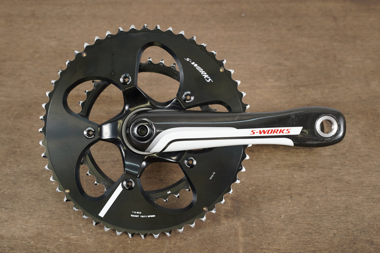 175mm 52/36T BB30 Specialized S-WORKS Carbon Road Crankset