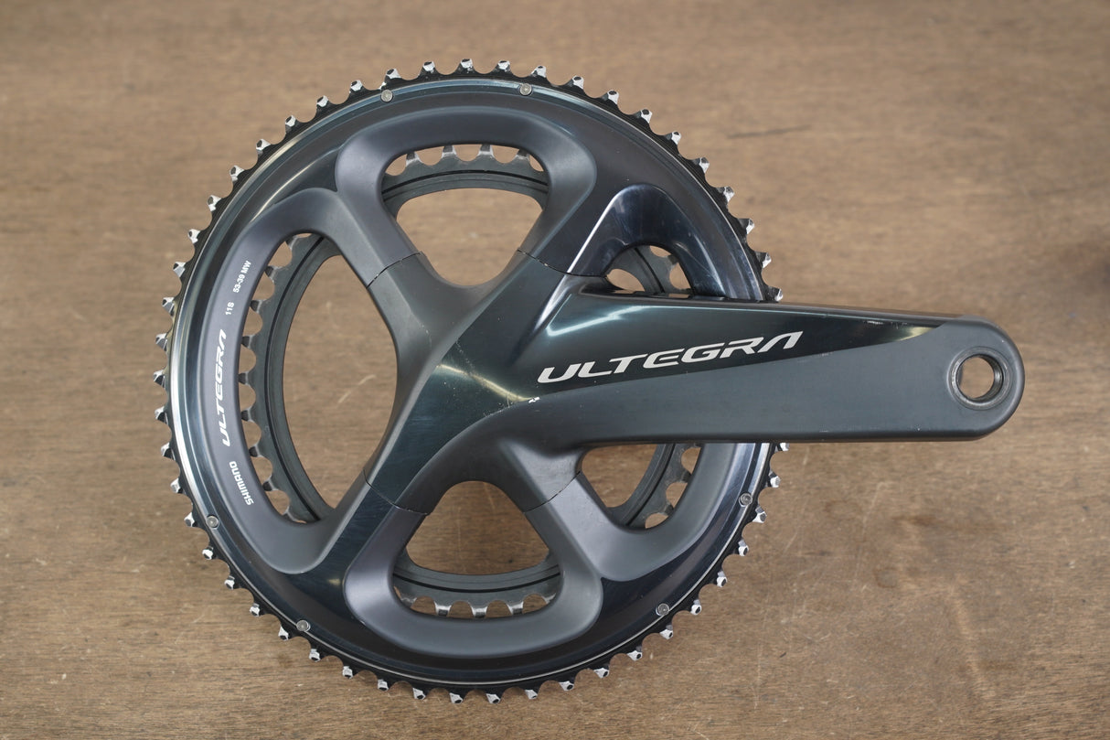 165mm 53/39T Shimano Ultegra FC-R8000 11 Speed Crankset 8000