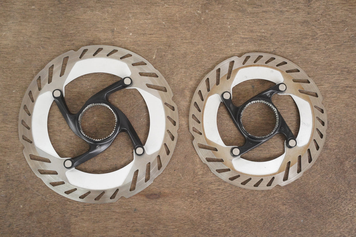 (2) 140mm/160mm Shimano Ultegra/GRX RT-CL800 Center Lock Disc Brake Rotors