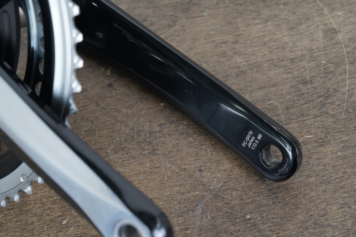 172.5mm 53/39T Shimano Dura-Ace SRM FC-SR70 Power Meter *Needs Service*