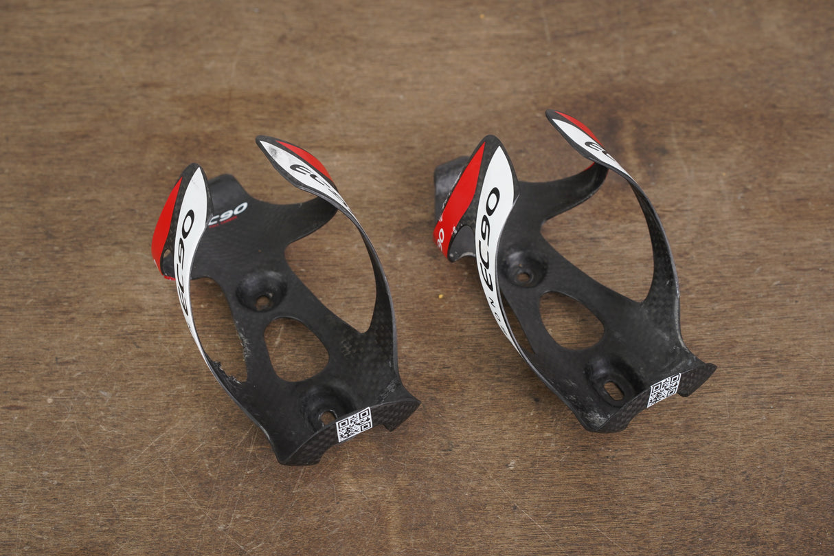 (2) EC90 Carbon Water Bottle Cages