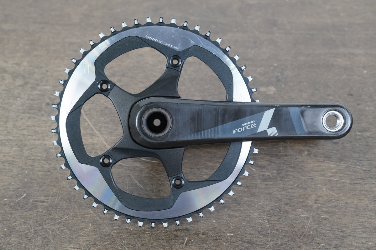 175mm 52T GXP SRAM Force 1 1x 11 Speed Road Crankset 691g