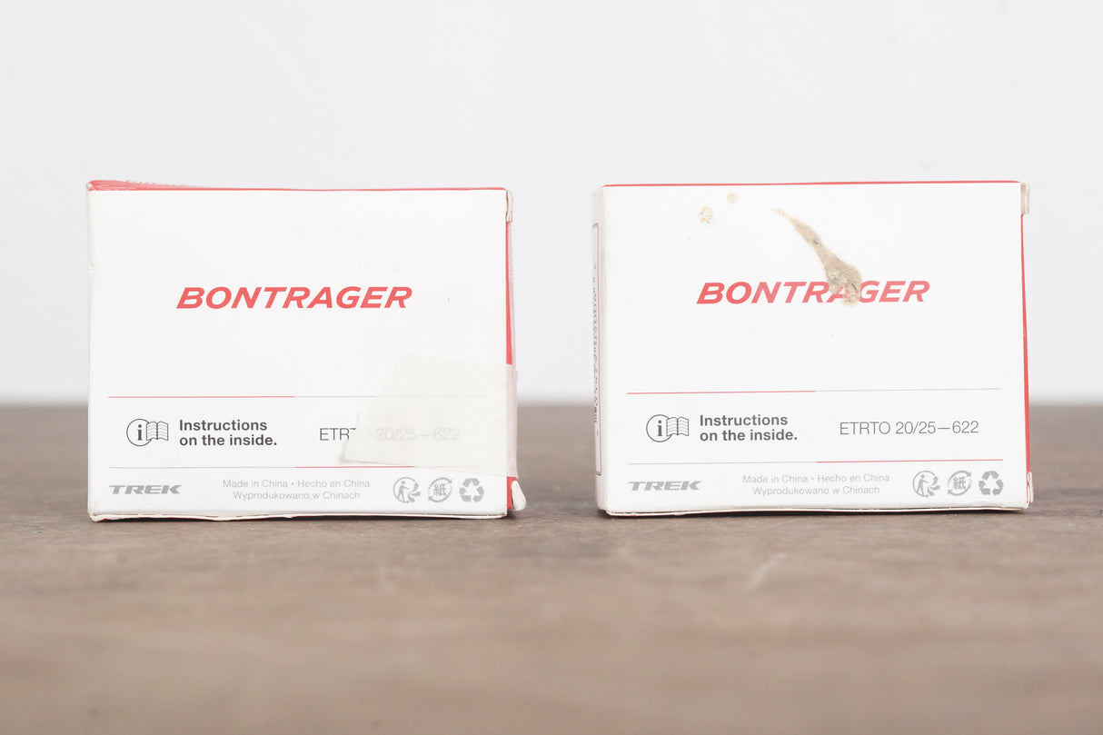 (2) NEW 700x20-25C Bontrager Presta Valve Road Bike Tubes