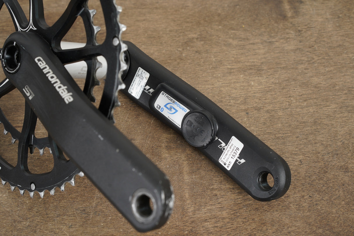 172.5mm 52/36T Cannondale Si Spidering Hollowgram Stages Power Meter Crankset