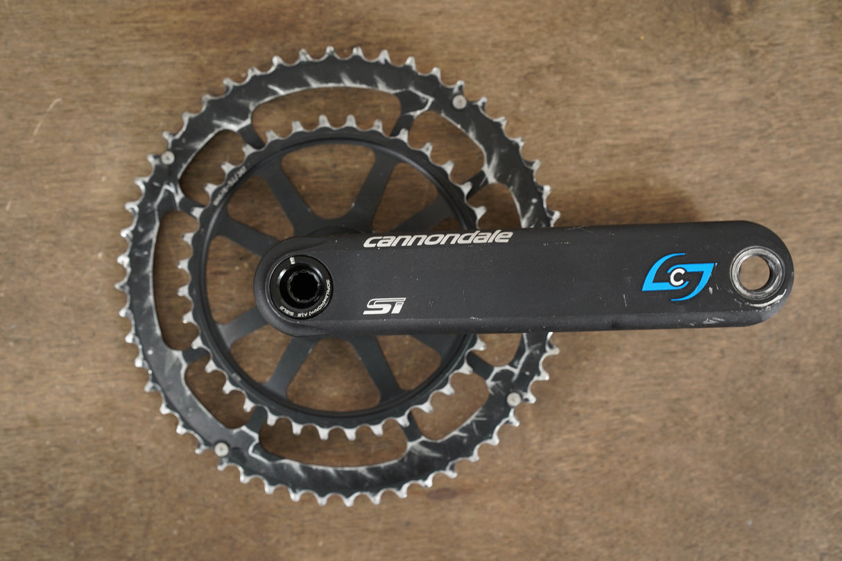 172.5mm 52/36T Cannondale Si Spidering Hollowgram Stages Power Meter Crankset