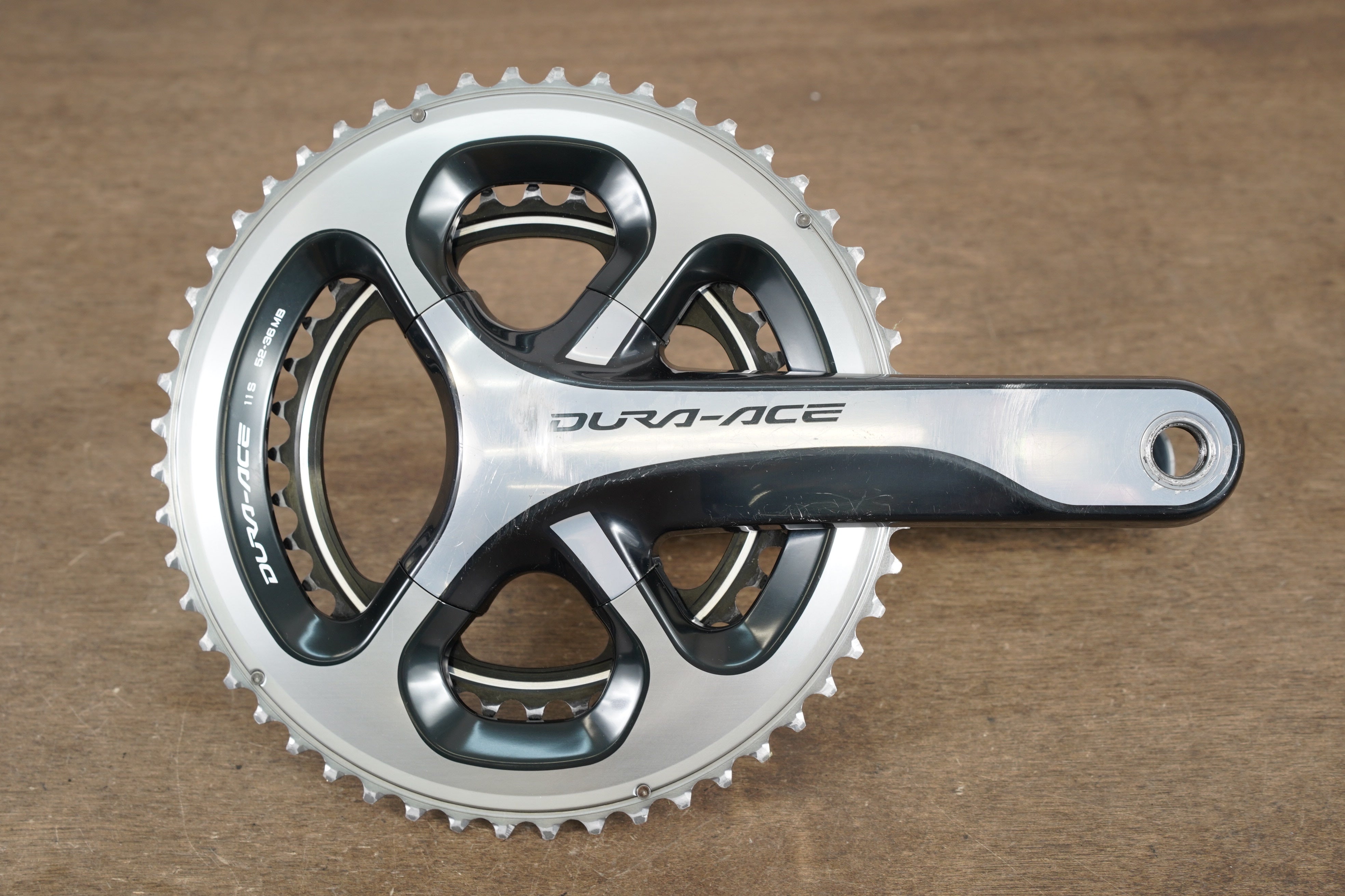 172.5mm 52/36T Shimano Dura-Ace FC-9000 11 Speed Crankset