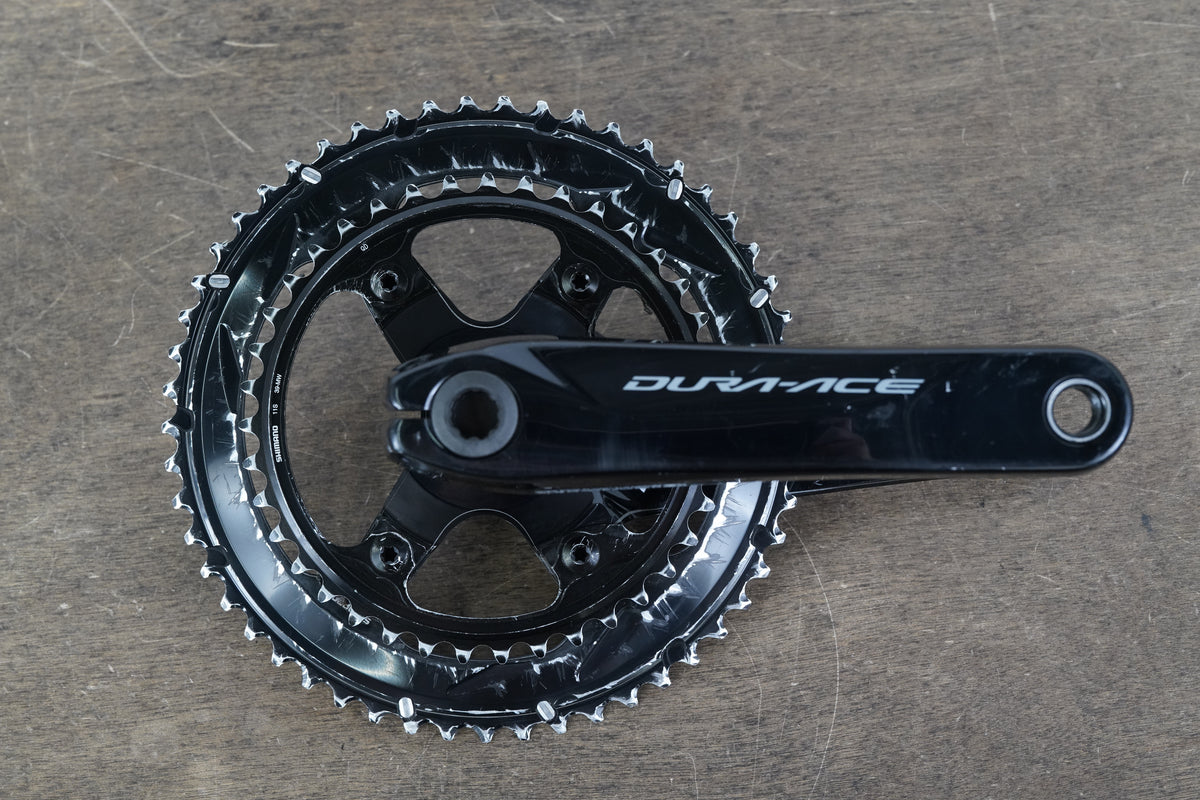 172.5mm 53/39T Shimano Dura-Ace FC-R9100 11 Speed Crankset 9100 637g