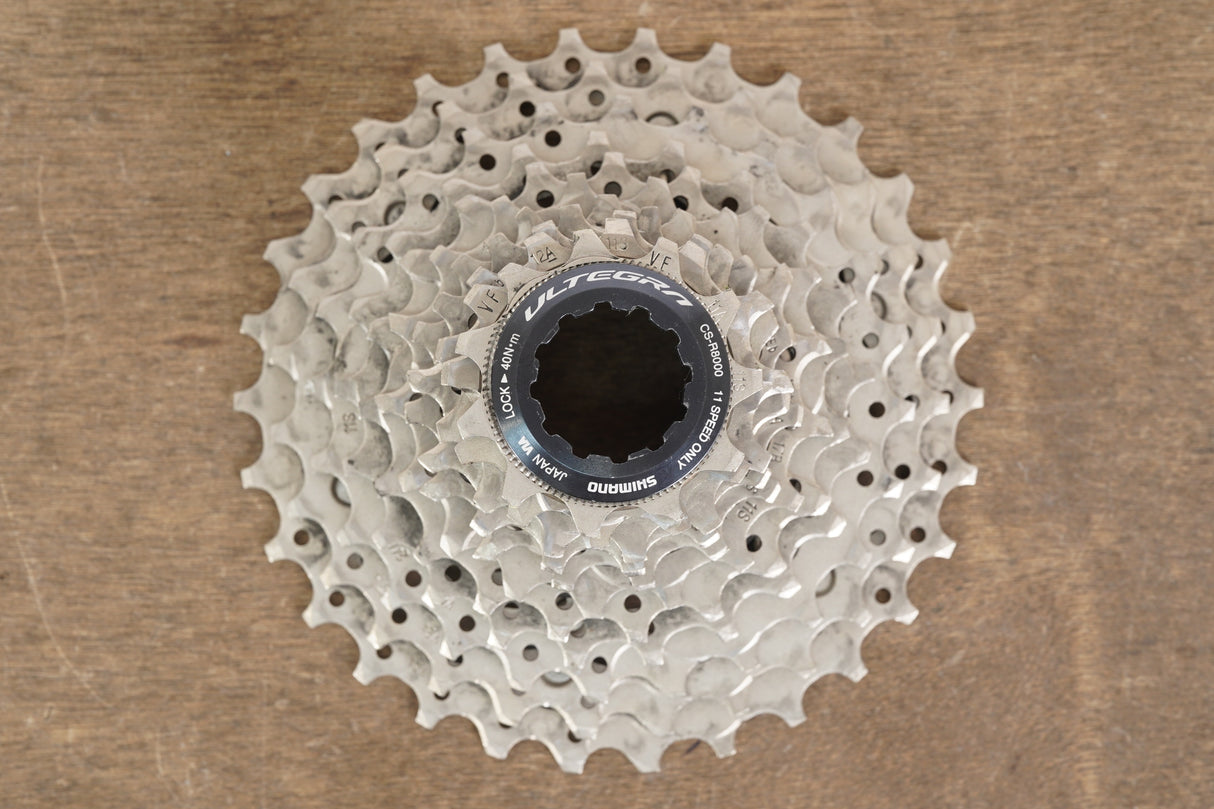 11-30T Shimano Ultegra CS-R8000 11 Speed Cassette 271g 8000