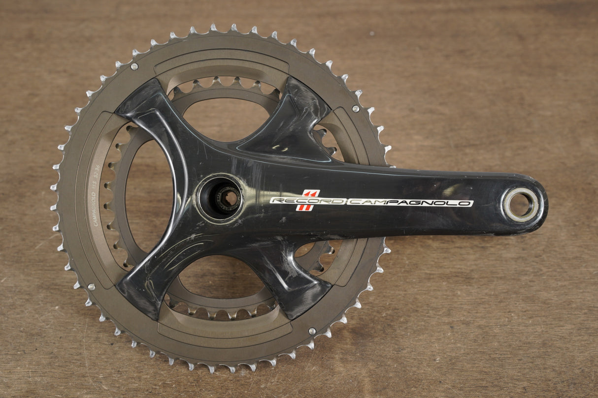 175mm 52/36T Campagnolo Record 11 Speed Carbon Crankset