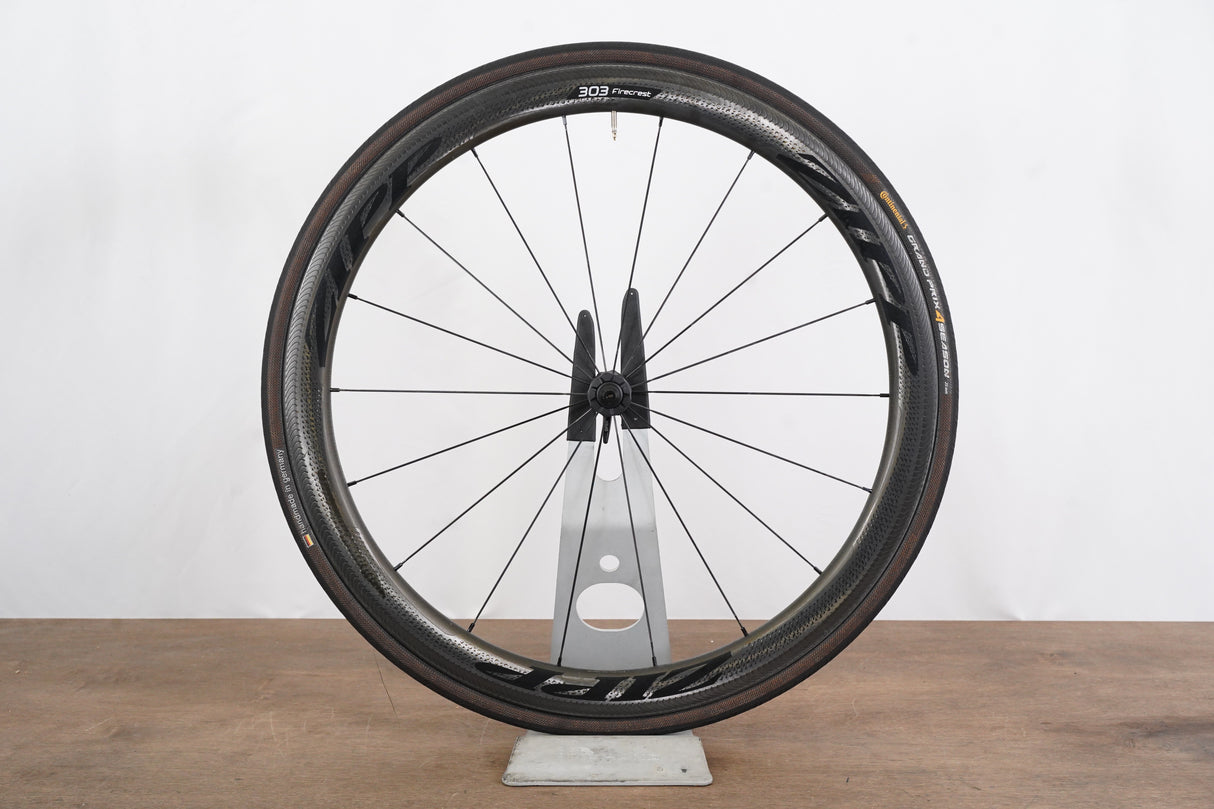 FRONT Zipp 303 Firecrest Cognition Carbon Clincher Rim Brake Road Wheel