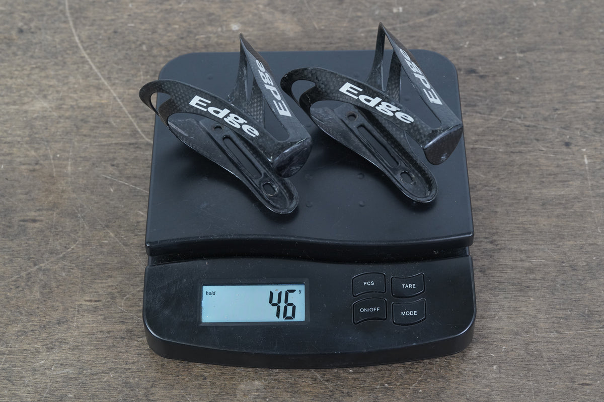 (2) Edge Carbon Water Bottle Cages 46g