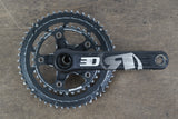 175mm 52/36T BB30 Rotor 3D Road Crankset 3D 730g