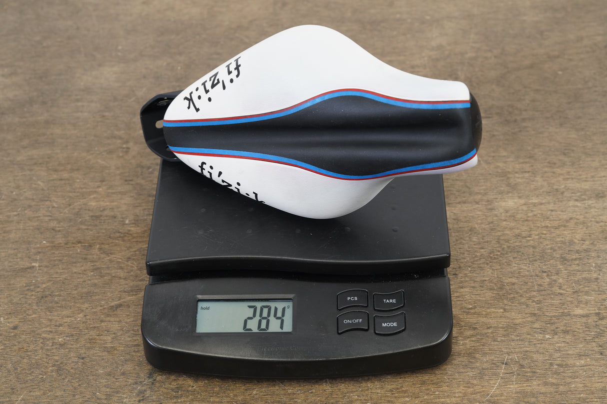 135mm (Regular) Fizik Transiro Mistica Carbon Rail TT Triathlon Saddle 284g