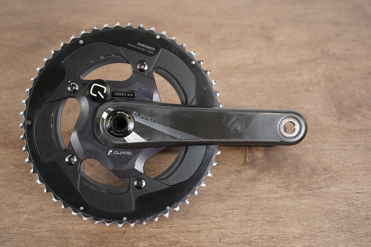 172.5mm 53/39T BB30 Quarq Power Meter Crankset