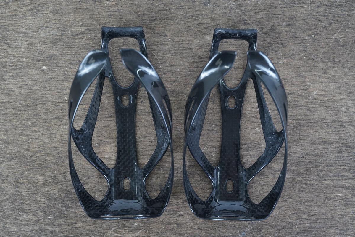 (2) Specialized S-WORKS Rib Cage III Carbon Water Bottle Cages 43g