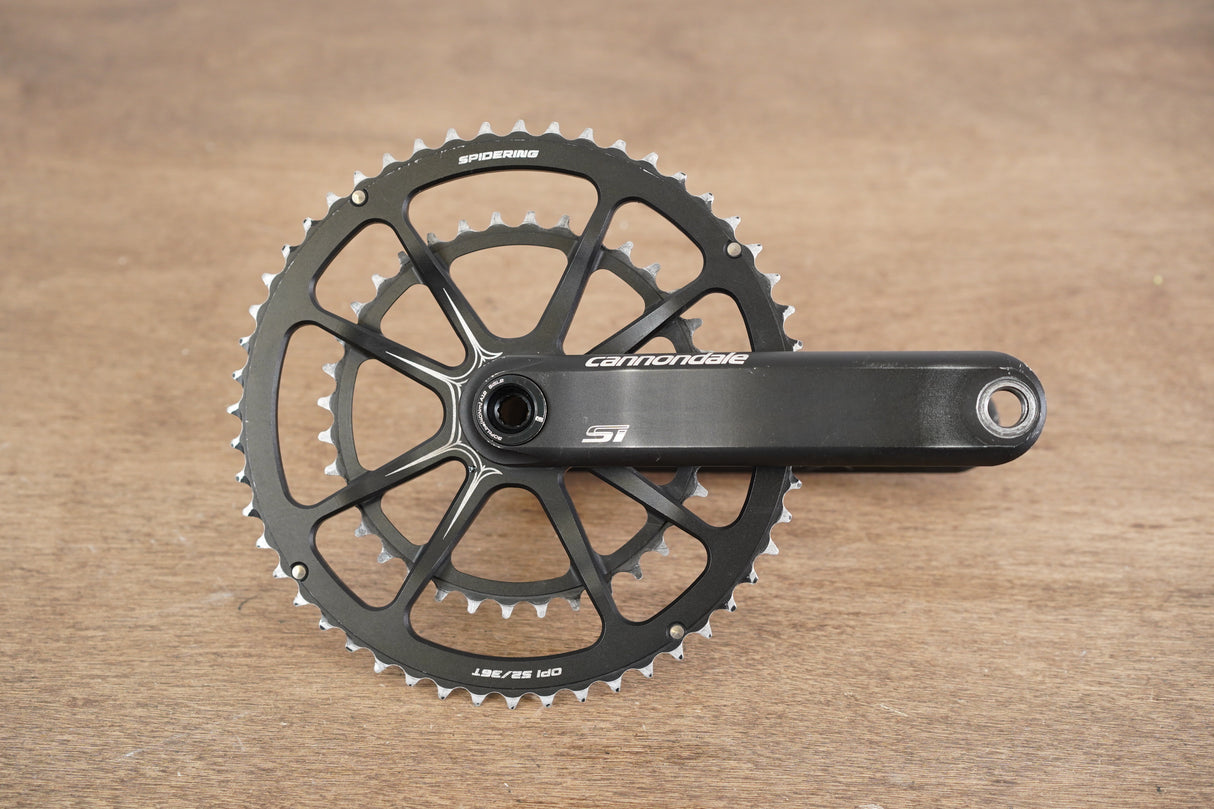 172.5mm 52/36T Cannondale Si Hollowgram Spidering Road Crankset