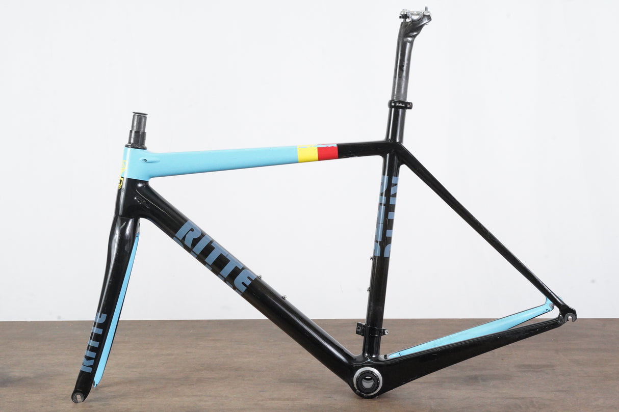 *Damaged* 54cm Ritte Vlaanderen Carbon Rim Brake Road Frameset
