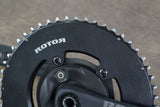 172.5mm 53/39T BB30 Rotor Aldhu INSpider Power Meter Road Crankset + Charger