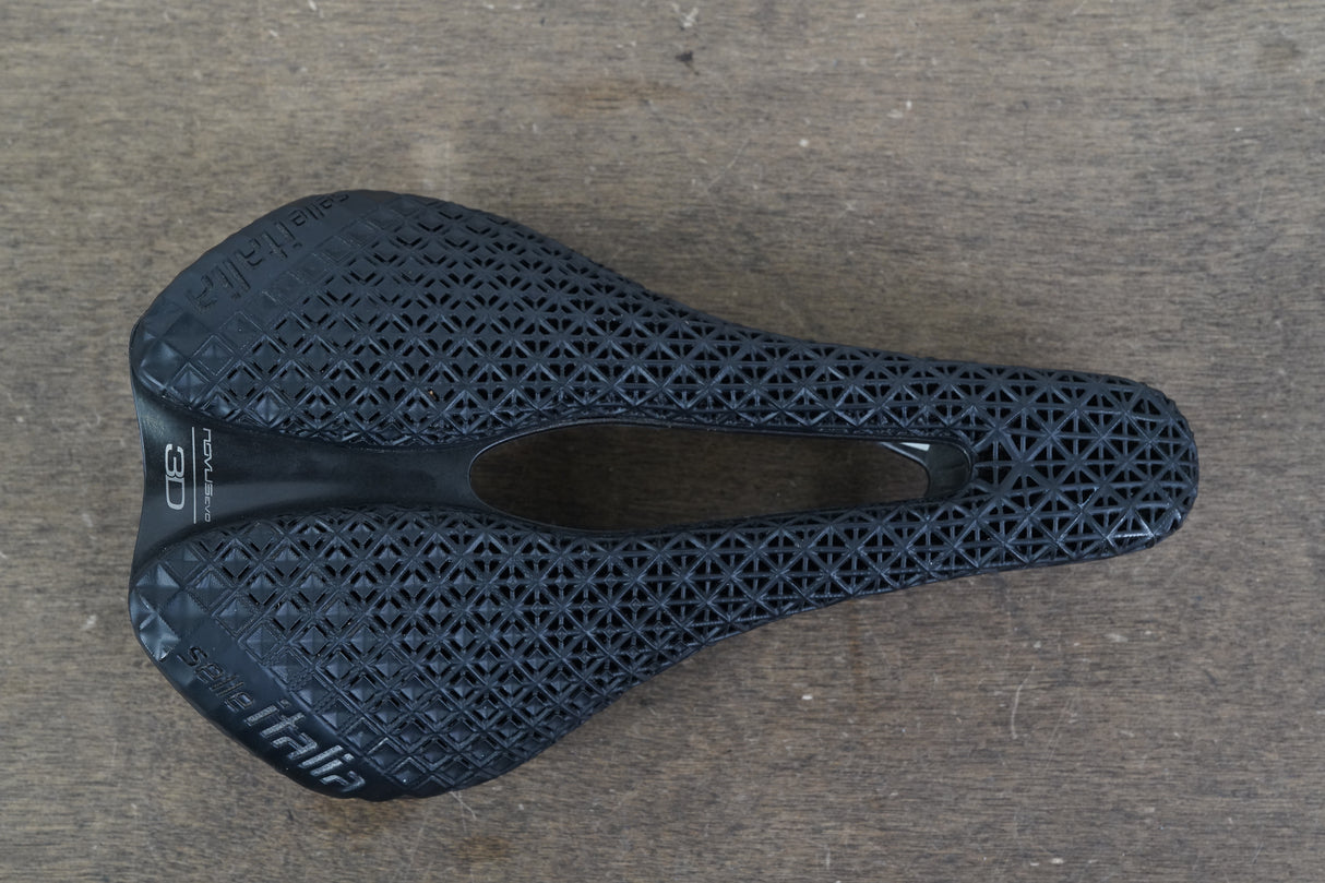 145mm Selle Italia Novus Boost Evo 3D Kit Carbonio Superflow Road Bike Saddle 213g