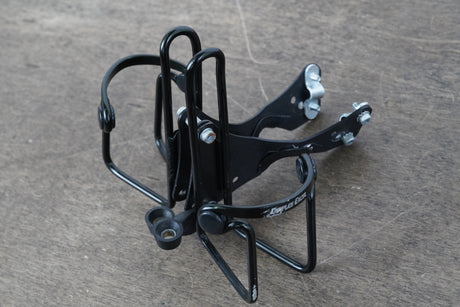 XLAB Wing Alloy Water Bottle Cage Mount + (2) Dimples Excel Cages 262g