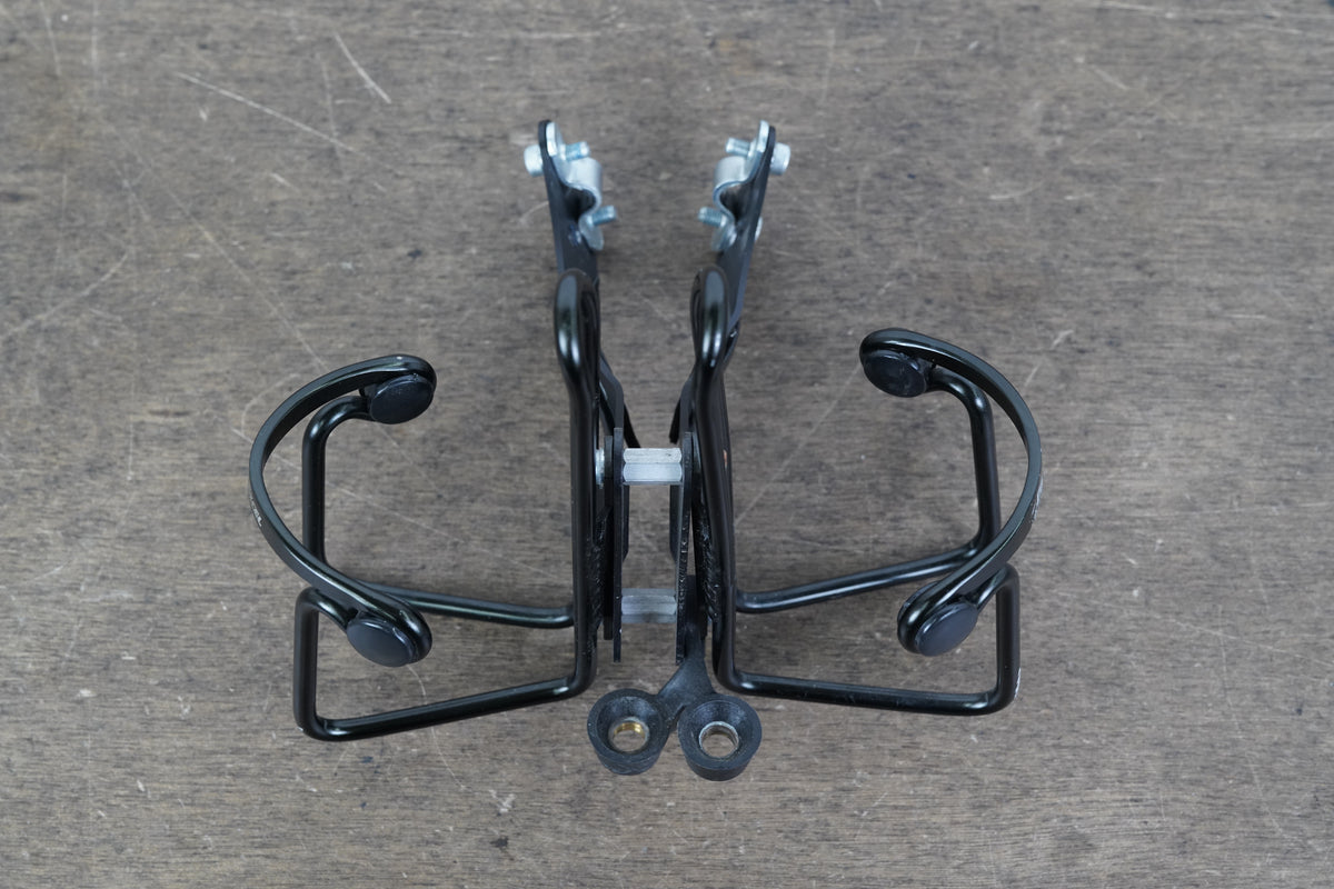 XLAB Wing Alloy Water Bottle Cage Mount + (2) Dimples Excel Cages 262g