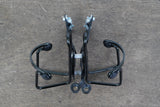XLAB Wing Alloy Water Bottle Cage Mount + (2) Dimples Excel Cages 262g