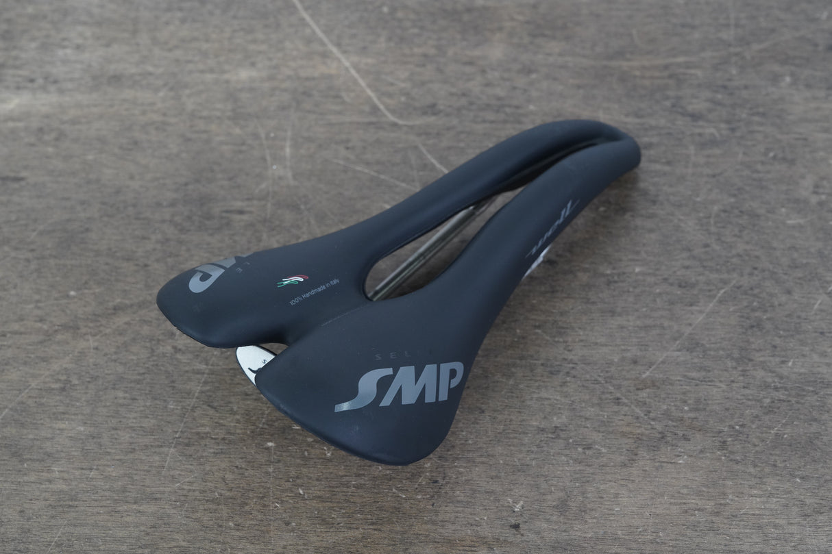144mm Selle SMP Well Stainless Steel Rail Road Saddle 275g