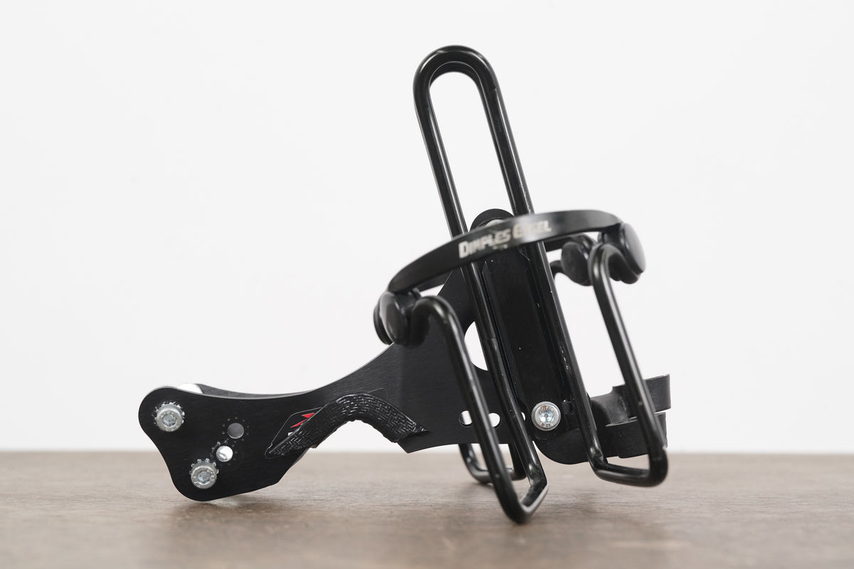 XLAB Wing Alloy Water Bottle Cage Mount + (2) Dimples Excel Cages 262g