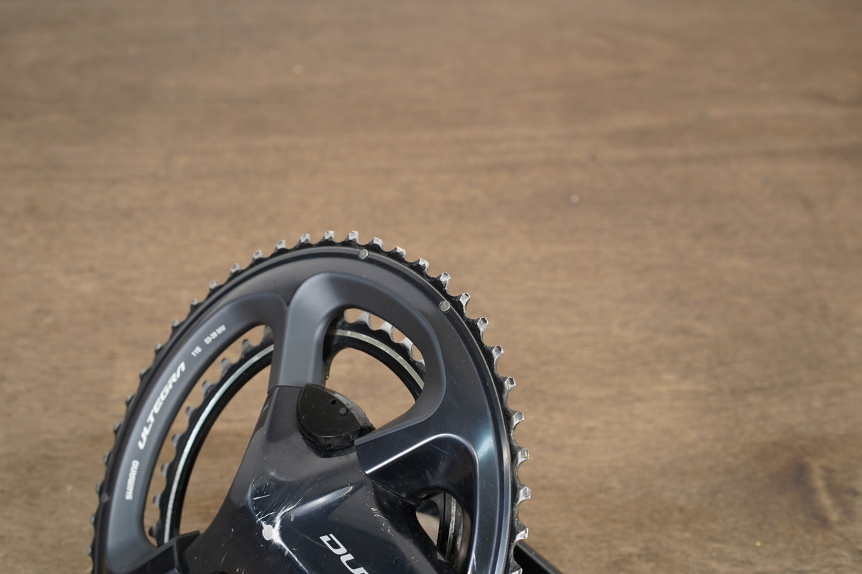 172.5mm 53/39T Shimano Dura Ace FC-R9100-P Dual Power Meter Crankset