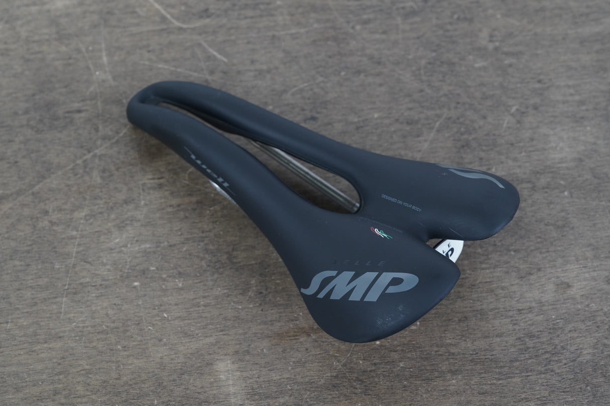 144mm Selle SMP Well Stainless Steel Rail Road Saddle 275g