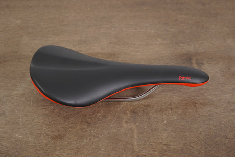 142mm (Shallow) Fabric Scoop Cr-Mo Rail Road Saddle 259g