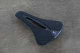 140mm Carbon 3D Printed Carbon Rail TT Triathlon Road Saddle 165g