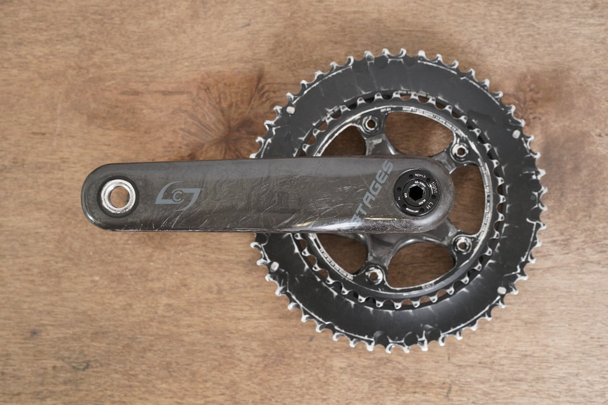 172.5mm 52/36T GXP SRAM Red 22 Stages Power Meter Carbon Crankset